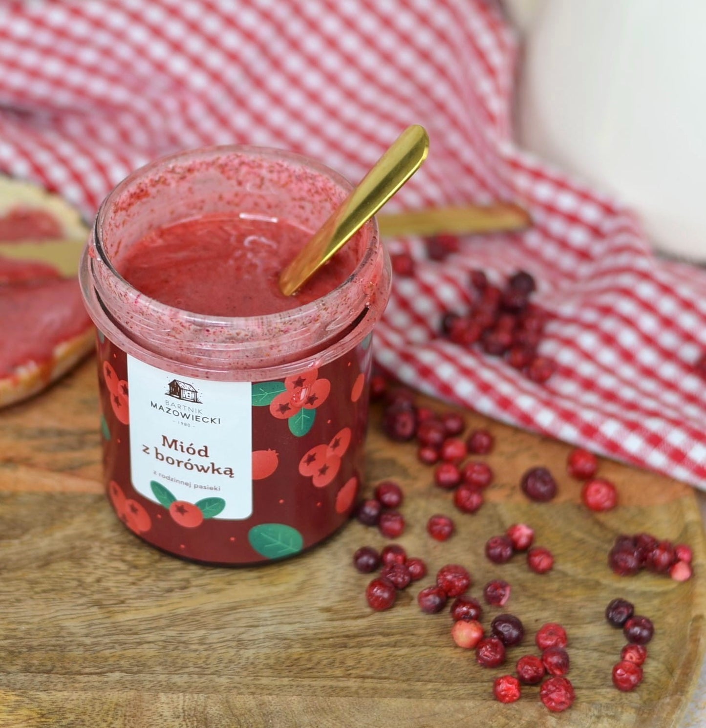 Miód z borówką